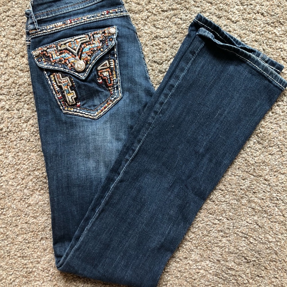 Grace Jeans, size 27, inseam 34